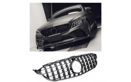 Решетка радиатора Mercedes C-Class W205 2018-2021