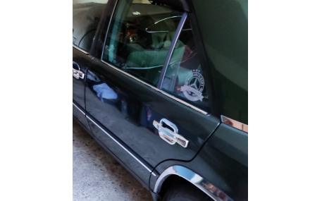 Хром накладки Mercedes E-class W124