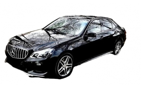 Решетка радиатора Mercedes E-class W212 2013-2016