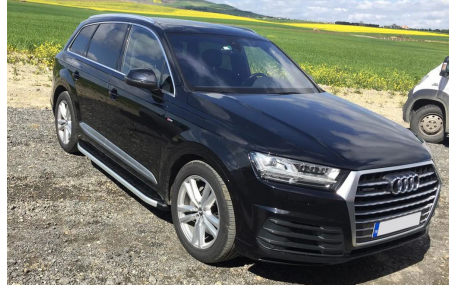 Подножки Audi Q7
