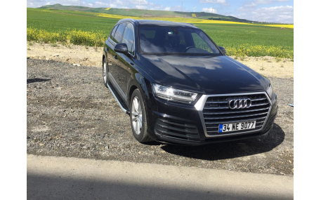 Подножки Audi Q7