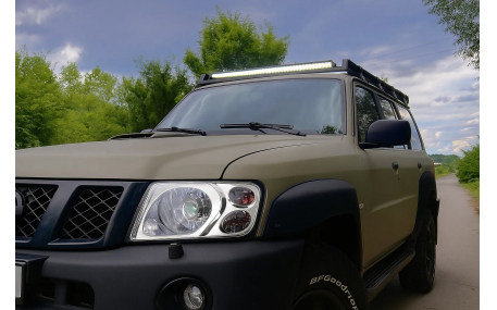 Хром накладки Nissan Patrol Y61