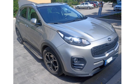 Подножки Kia Sportage