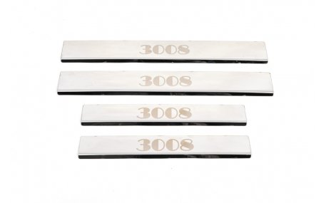 Накладки на пороги Peugeot 3008