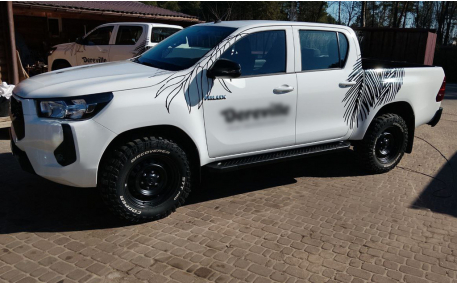 Подножки Toyota Hilux