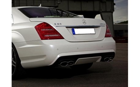 Насадка на глушитель Mercedes S-class W221