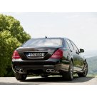 Насадка на глушитель Mercedes S-class W221