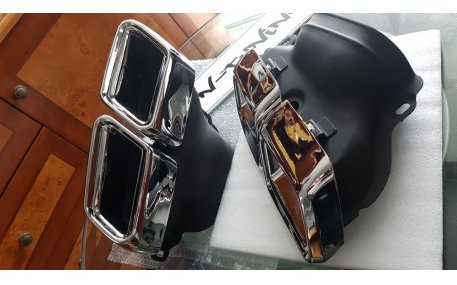 Насадка на глушитель Mercedes S-class W222