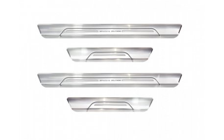 Накладки на пороги Volkswagen Touareg