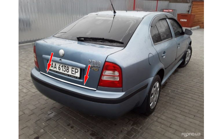 Хром накладки Skoda Octavia Tour