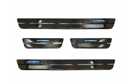 Накладки на пороги Toyota Corolla