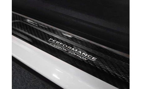 Накладки на пороги Volkswagen Touareg