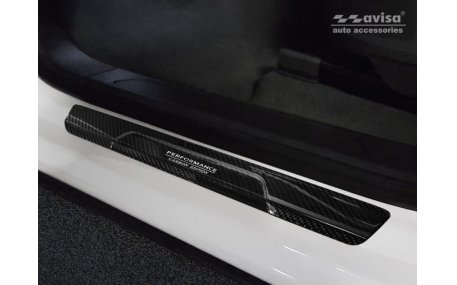 Накладки на пороги Volkswagen Touareg