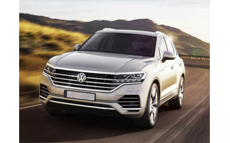 Накладки на пороги Volkswagen Touareg