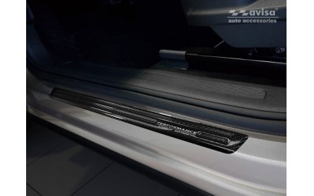 Накладки на пороги Volkswagen Tiguan