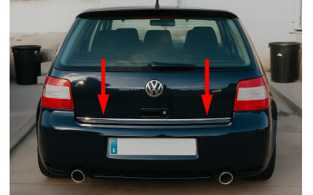 Хром накладки Volkswagen Golf 4