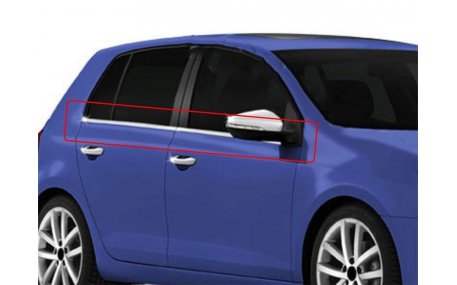 Хром накладки Volkswagen Golf 6