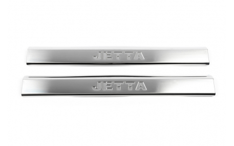 Накладки на пороги Volkswagen Jetta