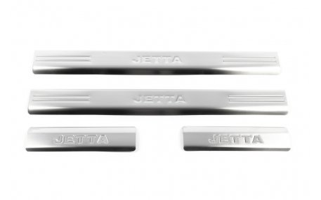 Накладки на пороги Volkswagen Jetta