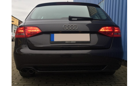 Накладка задняя AUDI A4 B8 2008-2012