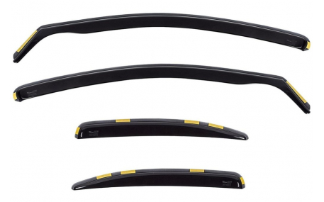 Дефлекторы окон Mitsubishi Lancer X