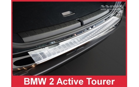 Накладка на задний бампер BMW 2 F45