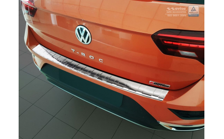 Накладка на задний бампер Volkswagen T-Roc