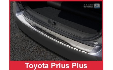 Накладка на задний бампер Toyota Prius Plus