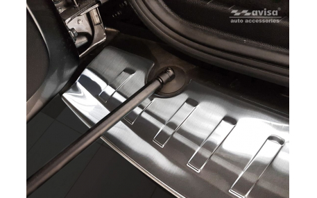 Накладка на задний бампер Ford EcoSport