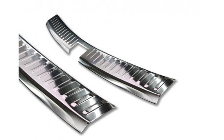 Накладка на задний бампер Skoda Kodiaq