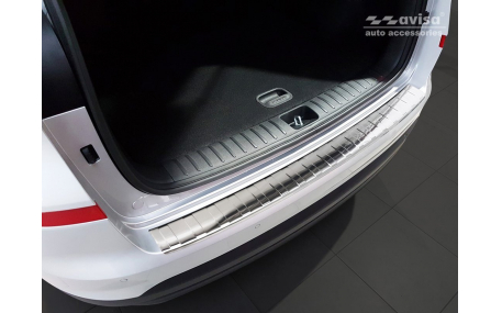 Накладка на задний бампер Hyundai Tucson 2018-2021