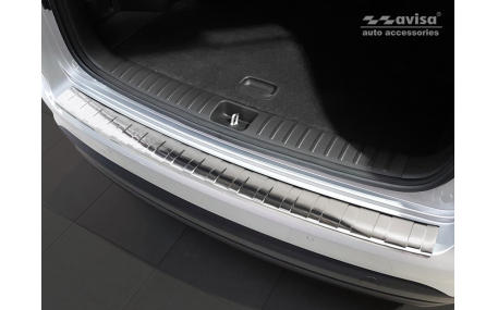 Накладка на задний бампер Hyundai Tucson 2018-2021