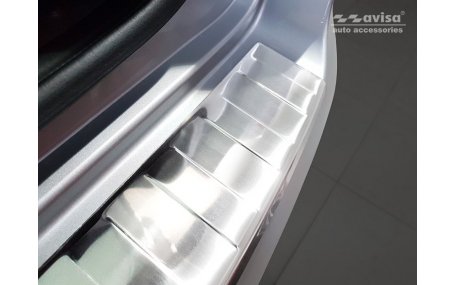 Накладка на задний бампер Hyundai Tucson 2018-2021