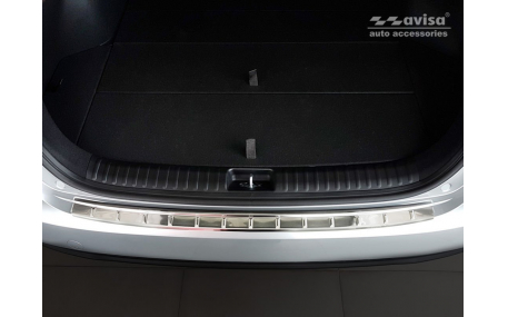 Накладка на задний бампер Kia Ceed