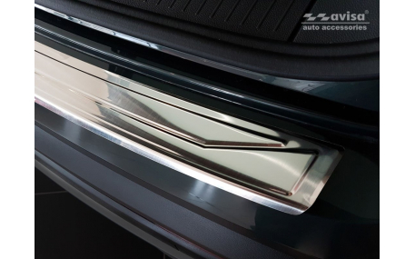 Накладка на задний бампер Seat Tarraco