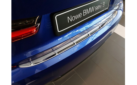 Накладка на задний бампер BMW 3 G20