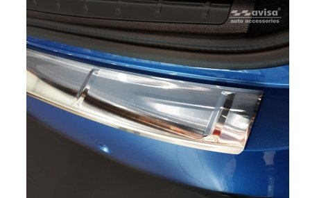 Накладка на задний бампер BMW X1 F48