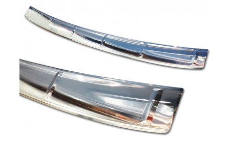 Накладка на задний бампер BMW X1 F48