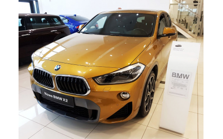Накладка на задний бампер BMW X2 (F39)