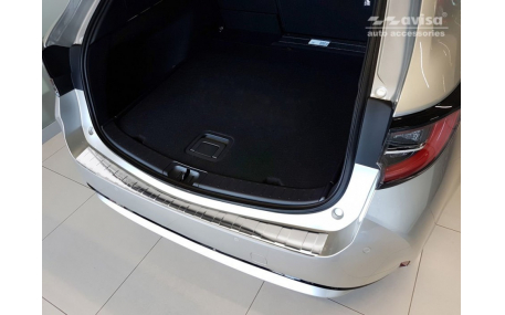 Накладка на задний бампер Toyota Corolla