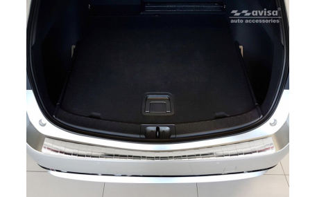 Накладка на задний бампер Toyota Corolla