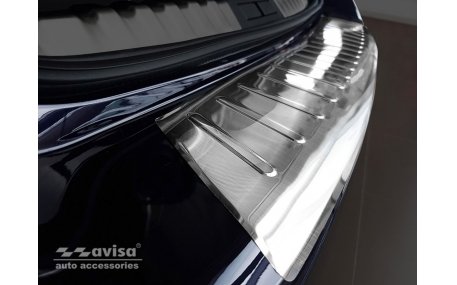 Накладка на задний бампер Peugeot 508
