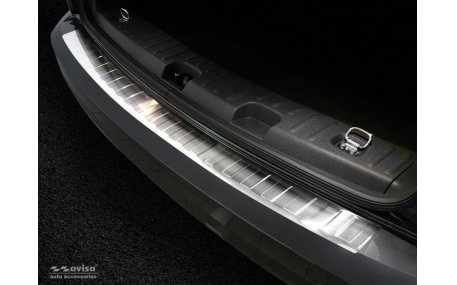 Накладка на задний бампер Volkswagen Caddy