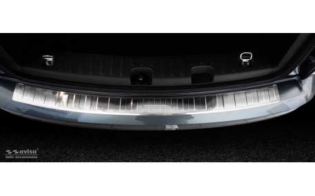 Накладка на задний бампер Volkswagen Caddy