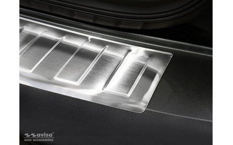 Накладка на задний бампер Volkswagen Caddy