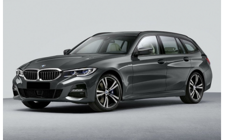 Накладка на задний бампер BMW 3 G21