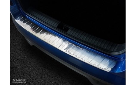 Накладка на задний бампер Skoda Kamiq