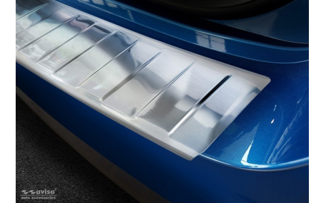 Накладка на задний бампер Skoda Kamiq