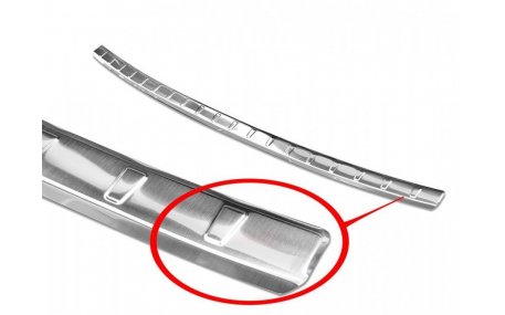 Накладка на задний бампер Audi A1