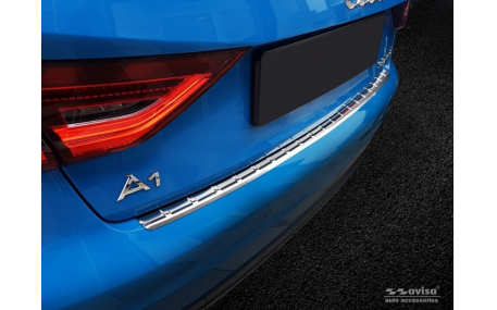 Накладка на задний бампер Audi A1